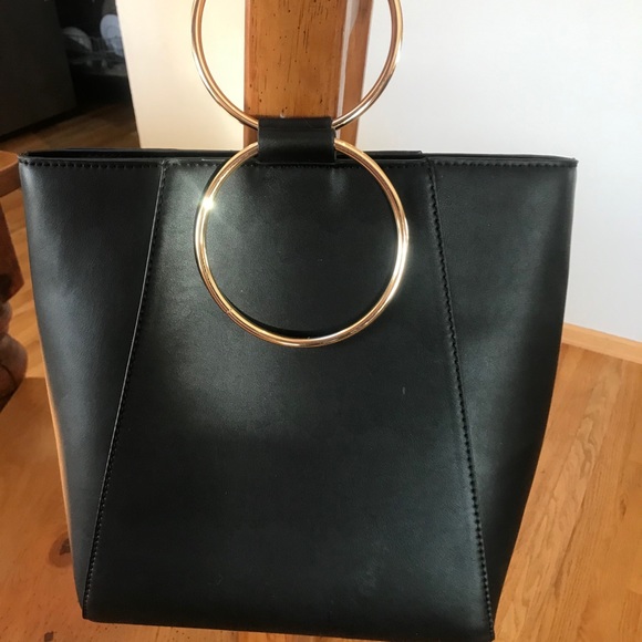 COLAB by Christopher Kon Medium Bangle Tote Bag - Picture 3 of 7